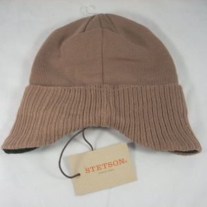 Stetson Knitted Beanie Hat NWT